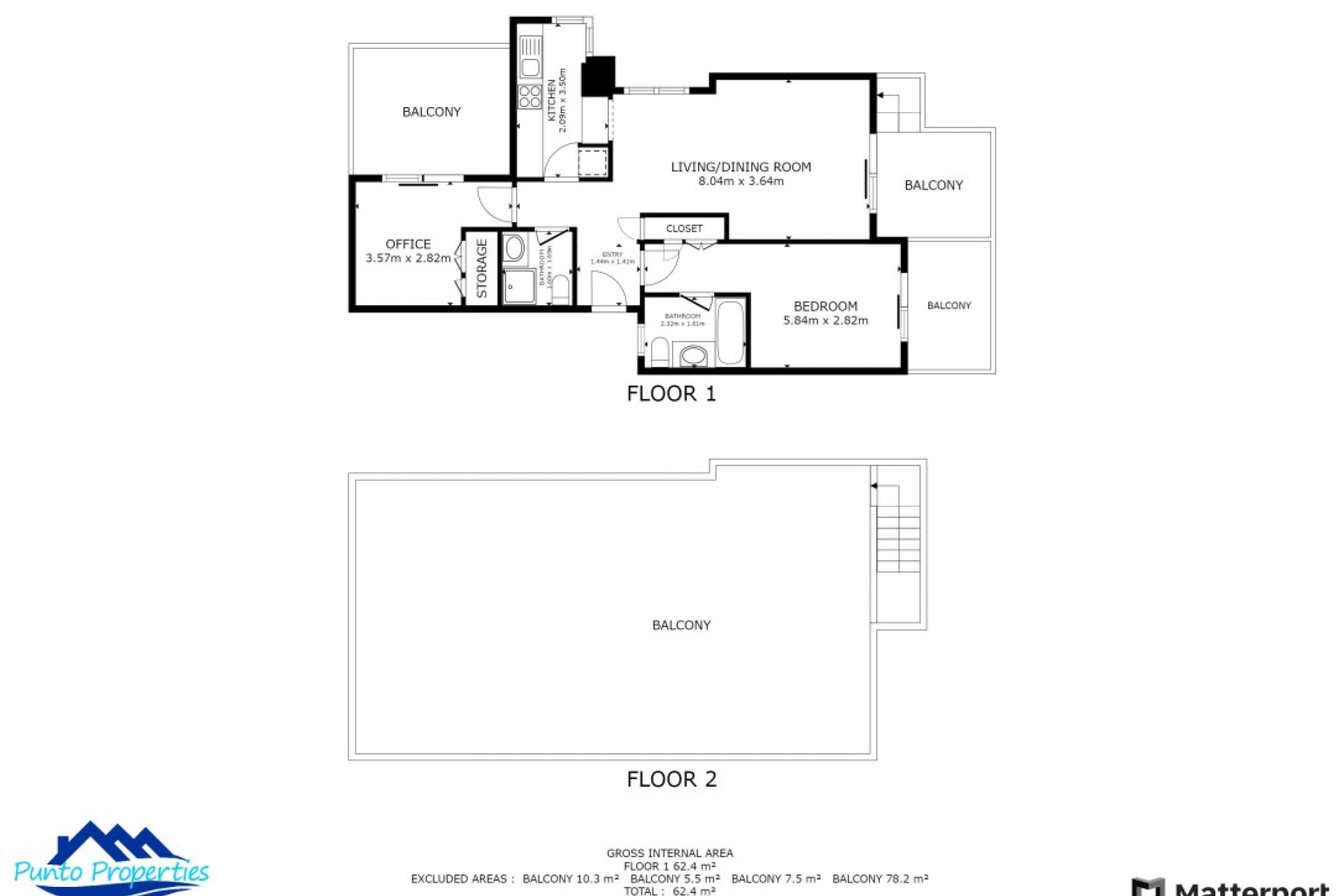 Herverkoop - Penthouse - Roda Golf Resort - Inland