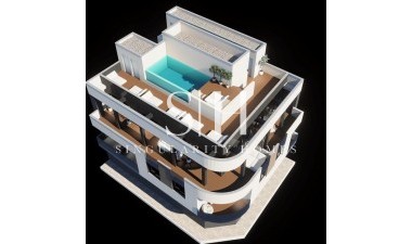 Lägenhet / lägenhet - Nybyggnation - Torrevieja - 87304