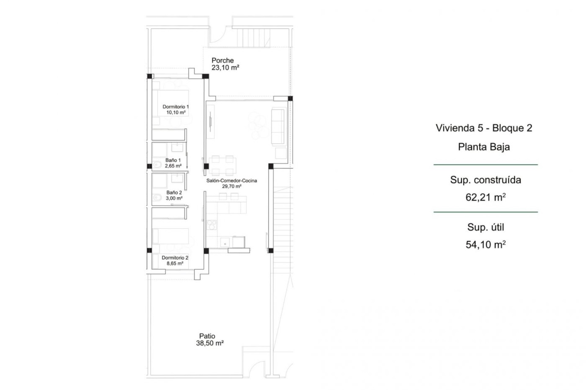 Neue Gebäude - Bungalow - Orihuela Costa - PAU 26