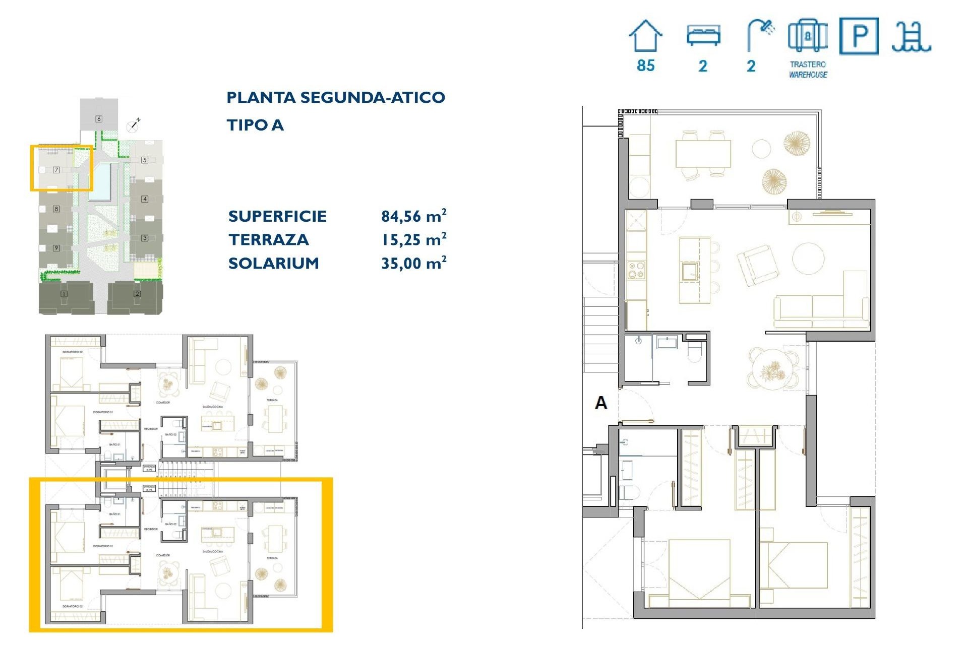 Neue Gebäude - Penthouse - San Pedro del Pinatar - Pueblo