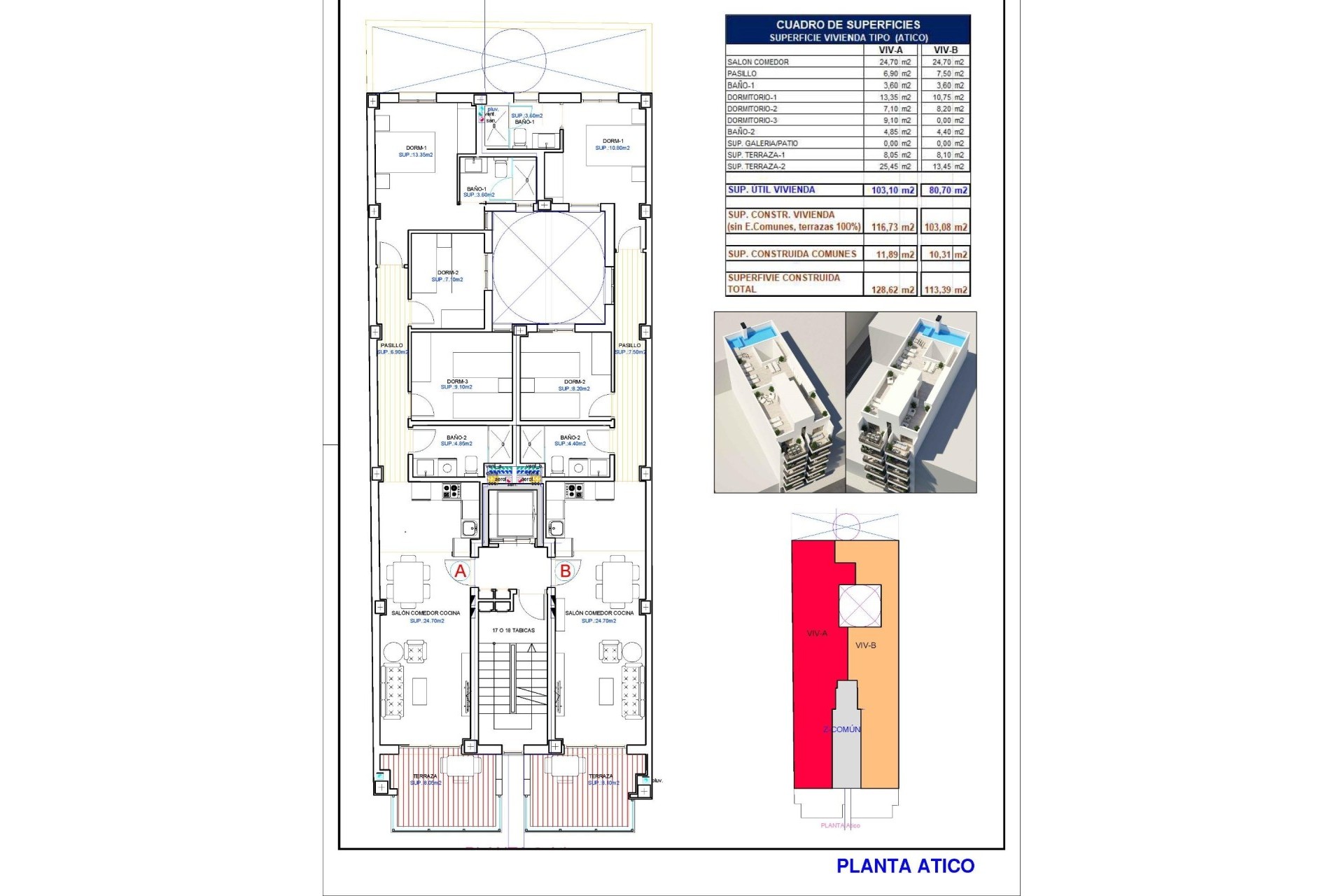 Neue Gebäude - Penthouse - Torrevieja - Playa de El Cura