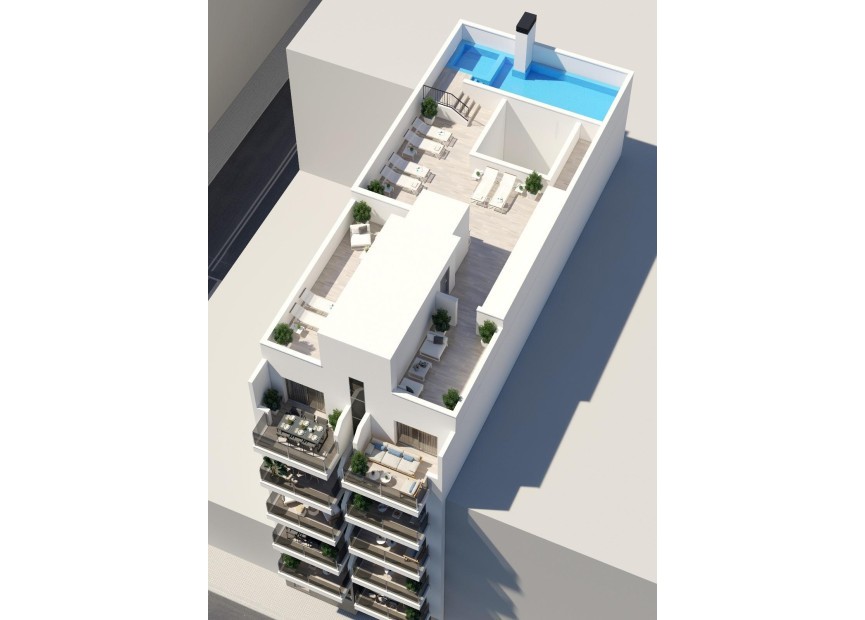 Neue Gebäude - Penthouse - Torrevieja - Playa del Cura