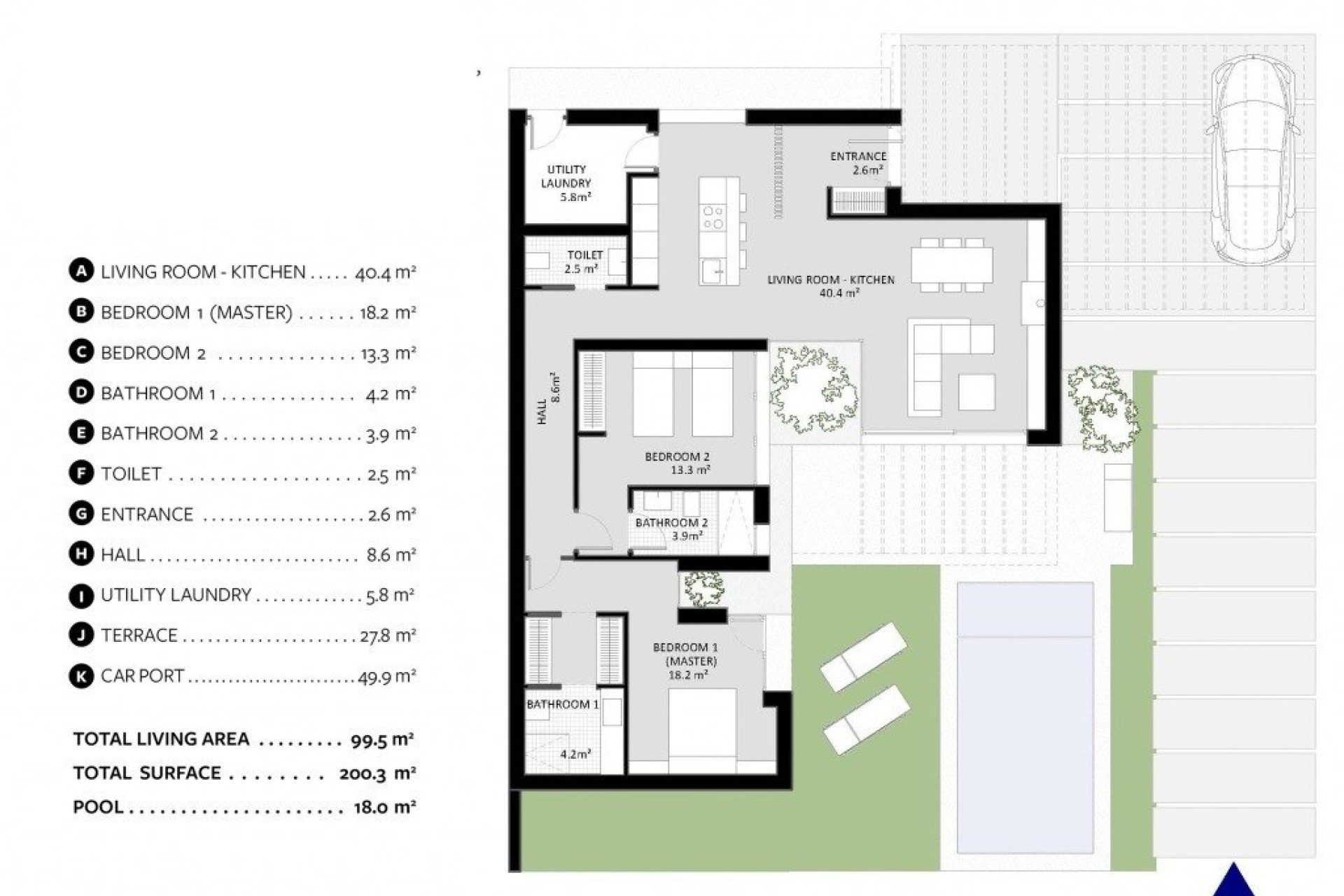 Neue Gebäude - Villa - Baños y Mendigo - Altaona Golf And Country Village