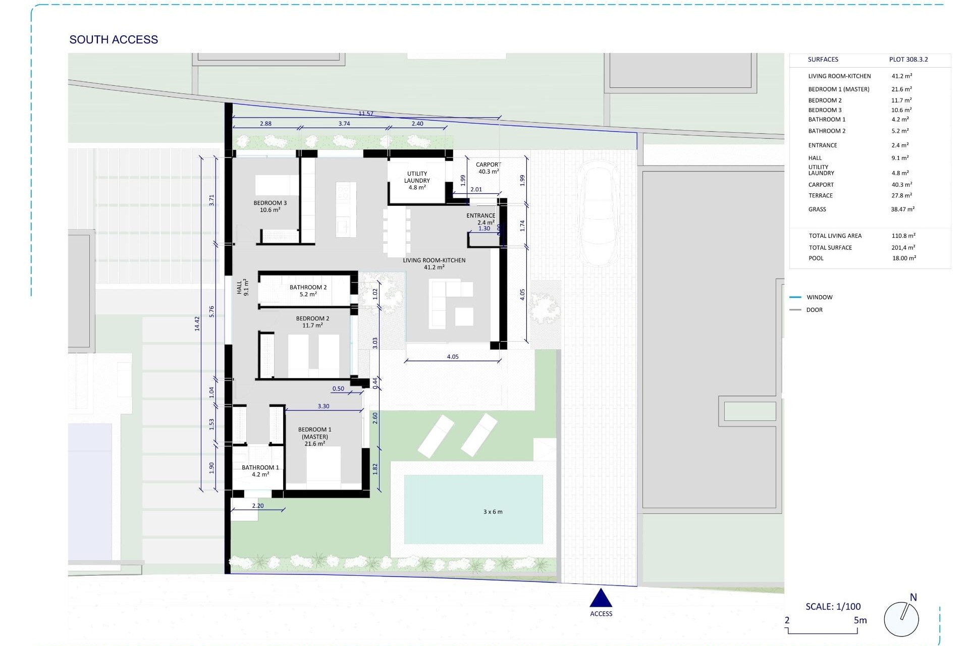 Neue Gebäude - Villa - Baños y Mendigo - Altaona Golf And Country Village