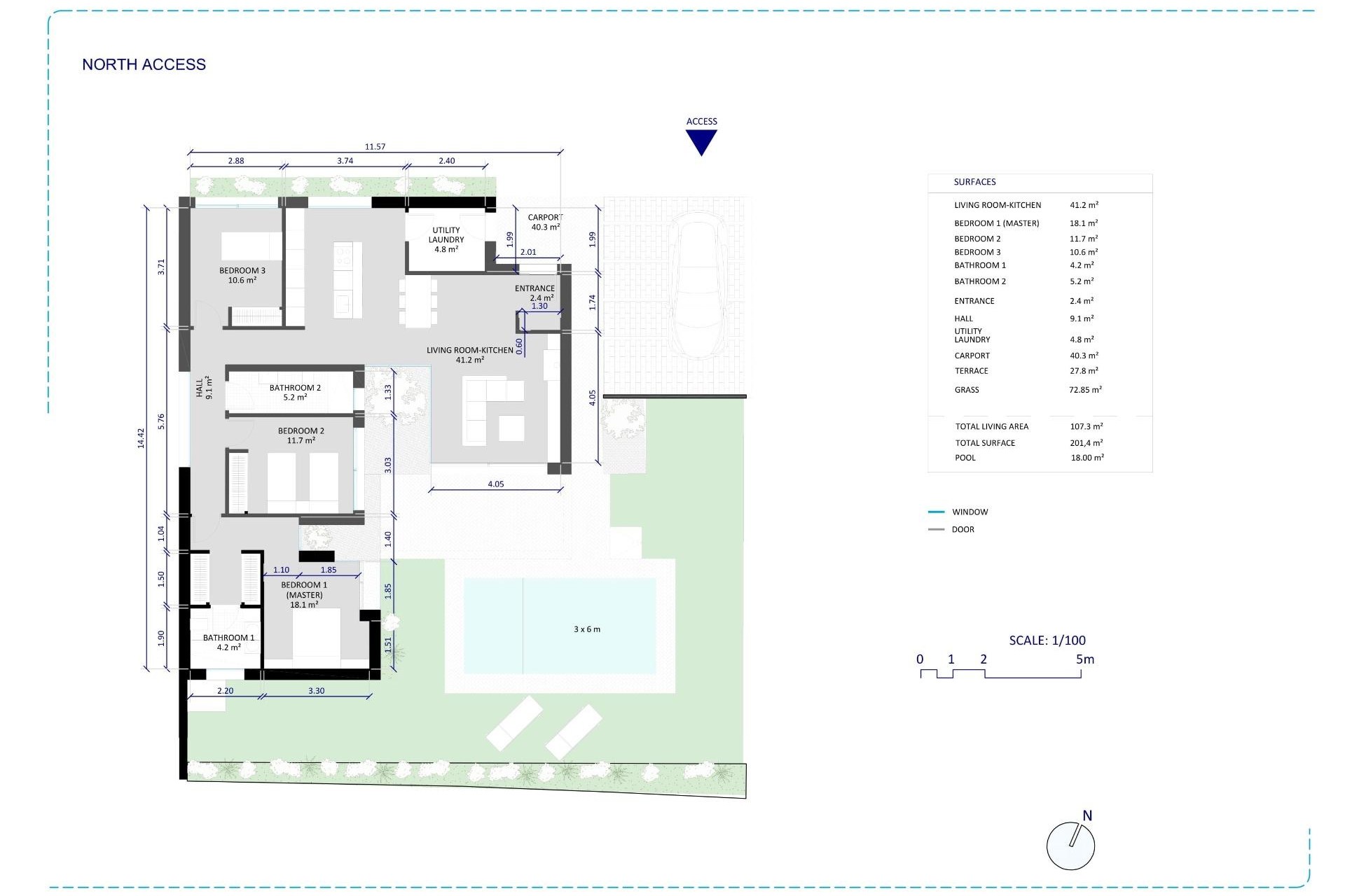 Neue Gebäude - Villa - Baños y Mendigo - Altaona Golf And Country Village