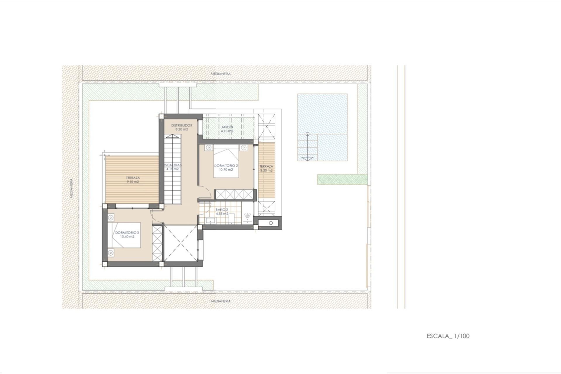 Neue Gebäude - Villa - San Juan de los Terreros - Las Mimosas