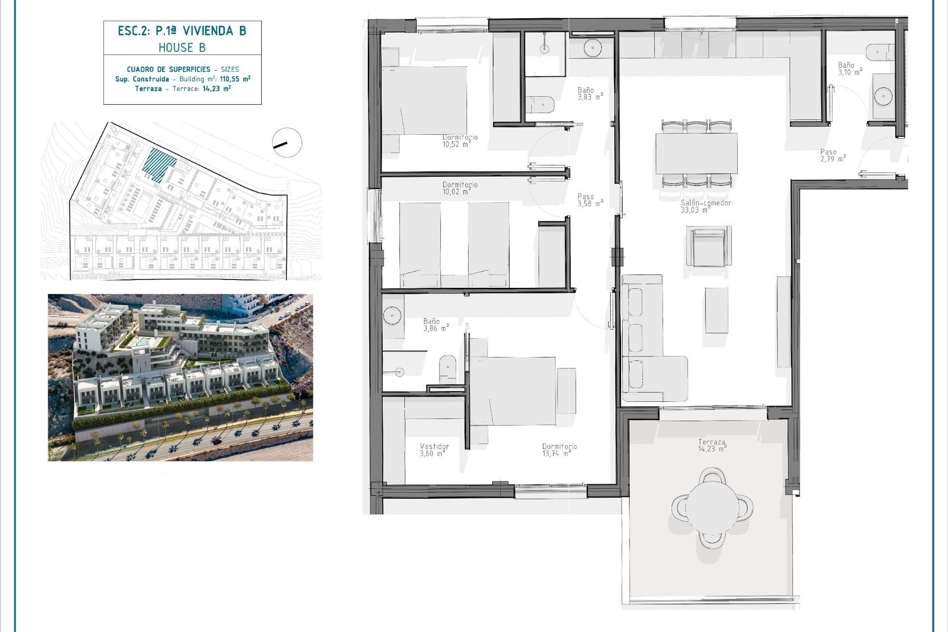 Neue Gebäude - Wohnung - Aguilas - El Hornillo