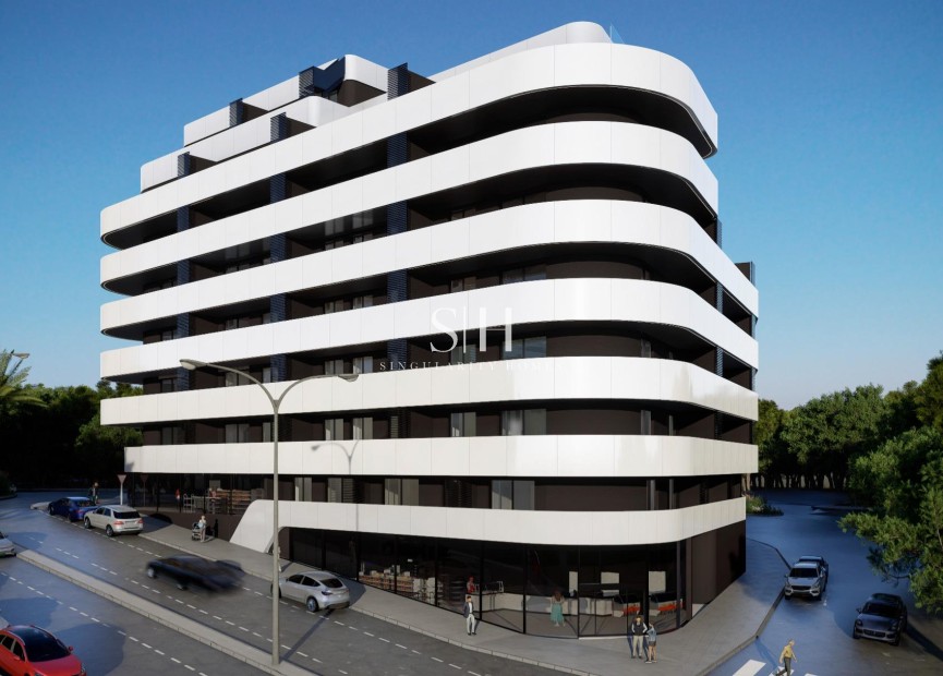 Neue Gebäude - Wohnung - Calpe - Arenal Bol