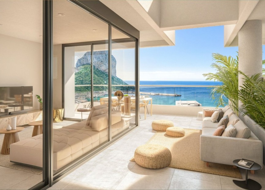 Neue Gebäude - Wohnung - Calpe - Playa del Bol