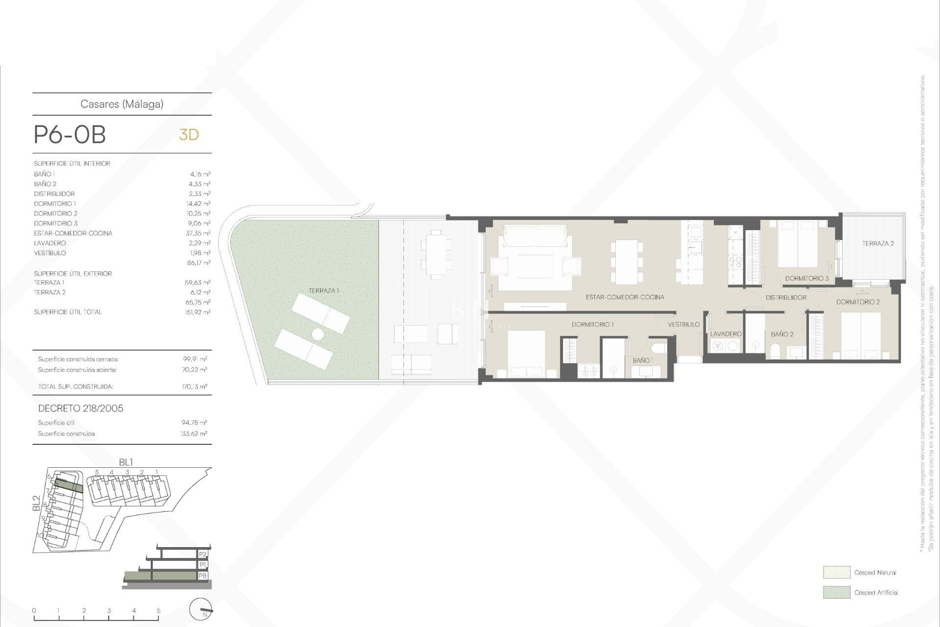 Neue Gebäude - Wohnung - Casares - Casares Golf