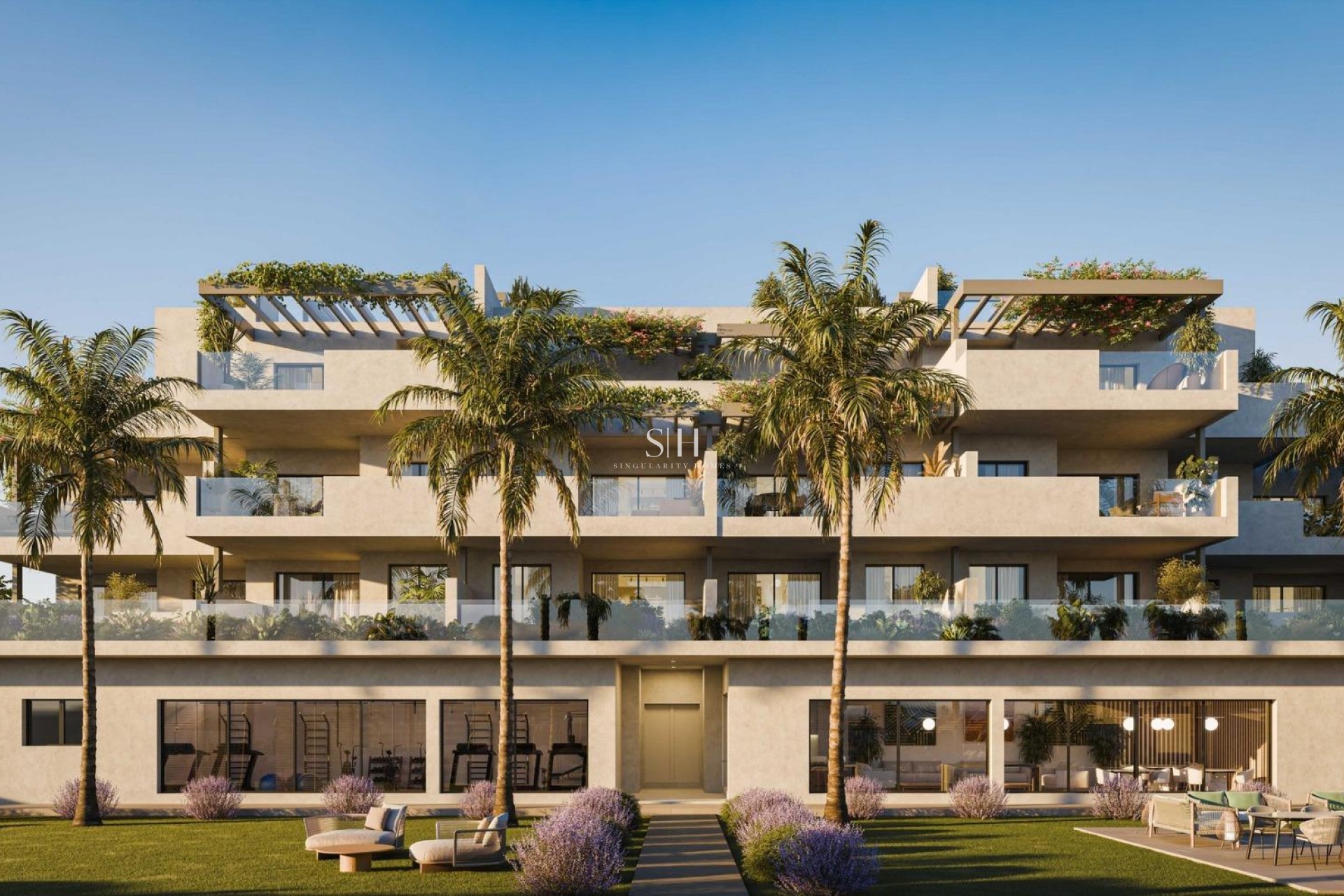 Neue Gebäude - Wohnung - Casares - Doña Julia Golf