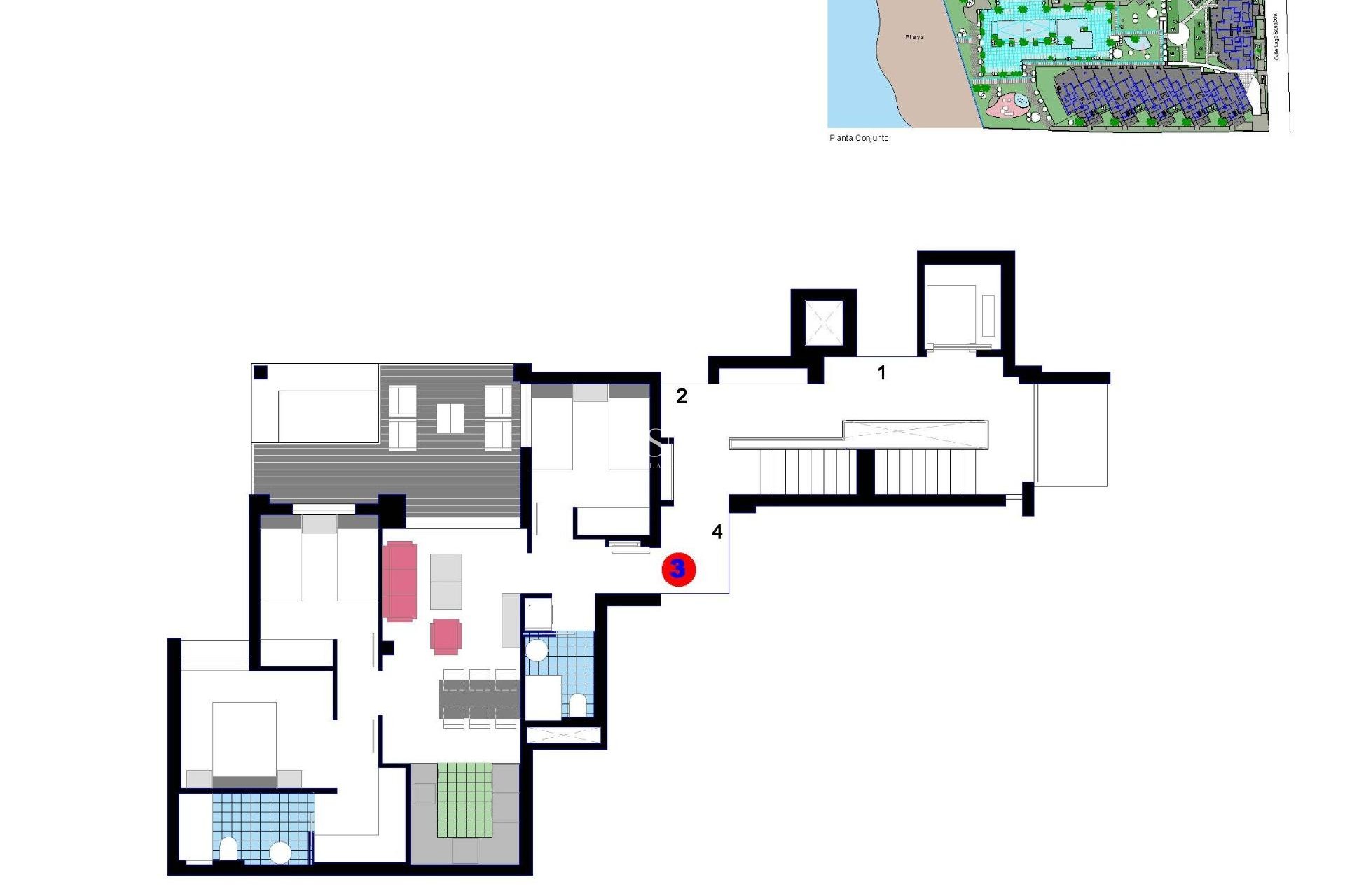 Neue Gebäude - Wohnung - Denia - L´Estanyó (Marinas)