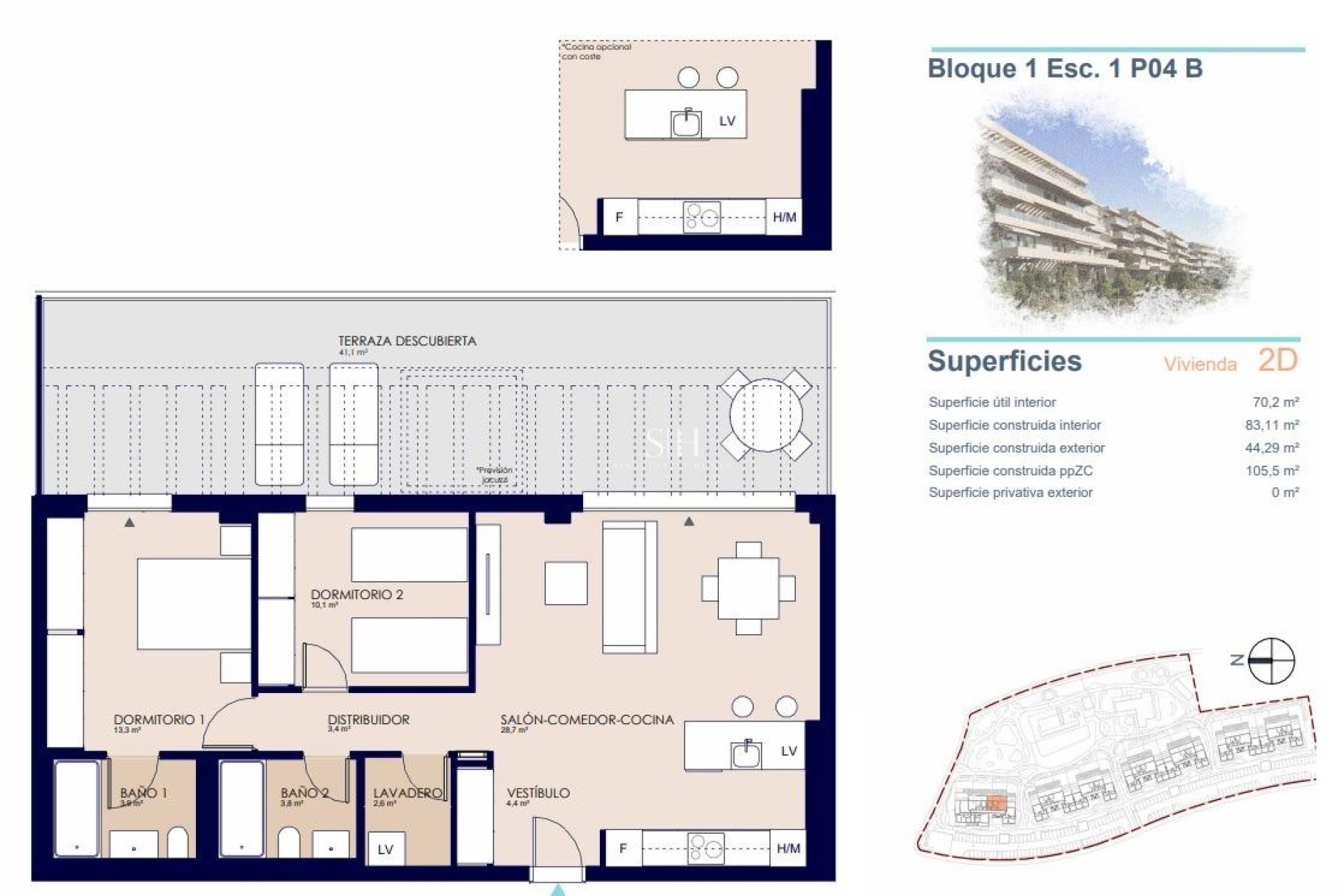 Neue Gebäude - Wohnung - Denia - Playa de La Almadraba