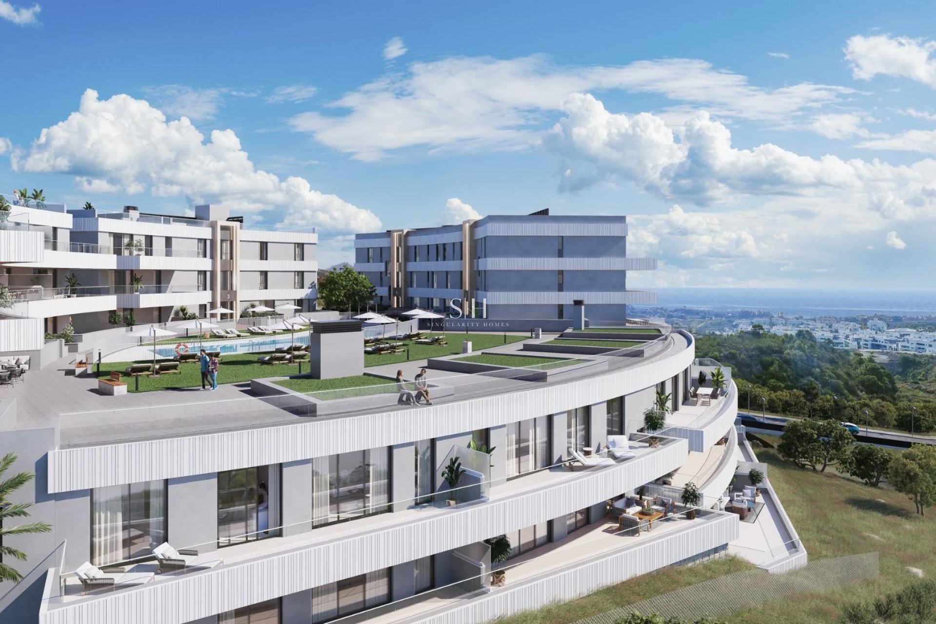 Neue Gebäude - Wohnung - Estepona - Parque Selwo