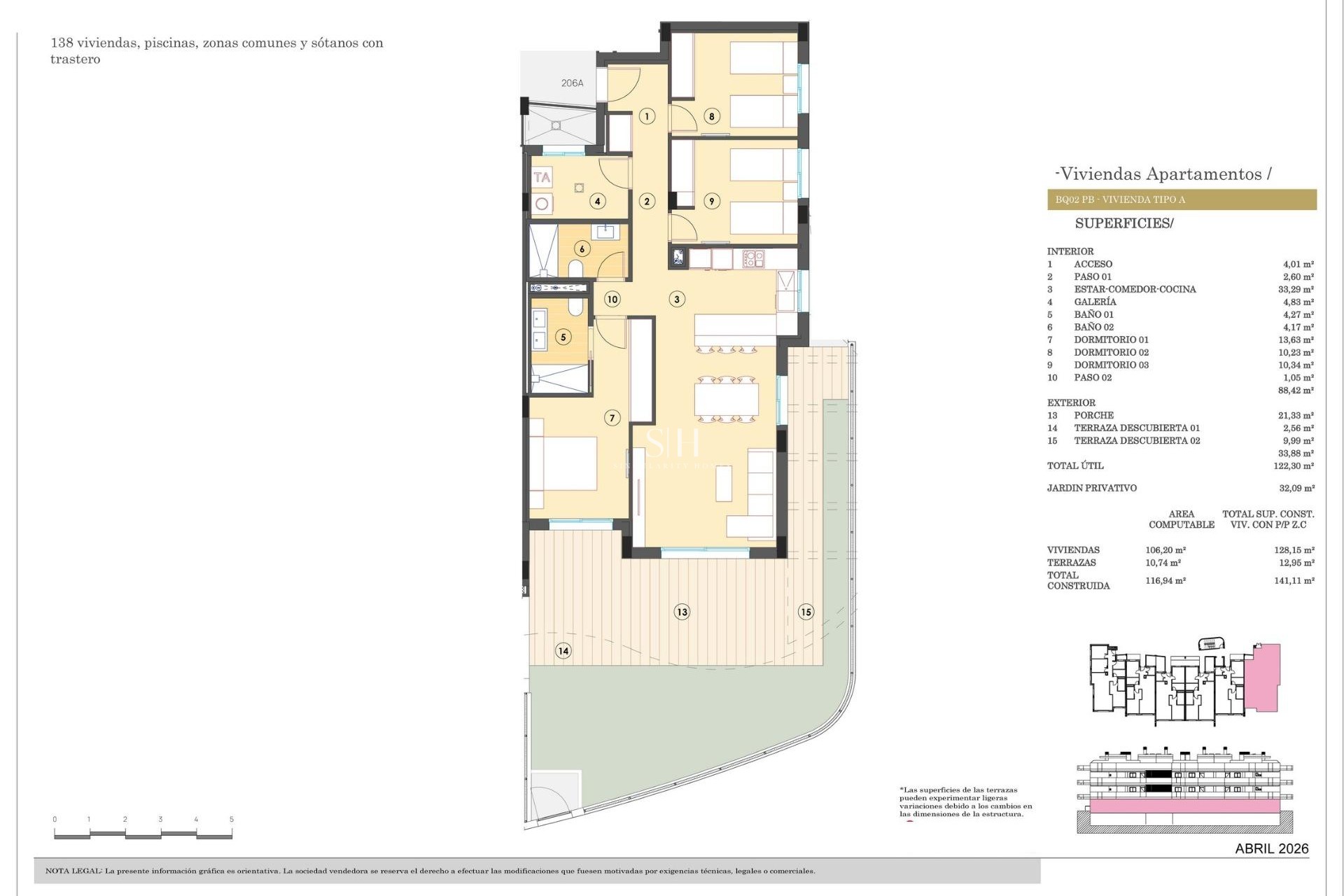 Neue Gebäude - Wohnung - Finestrat - Campana Garden