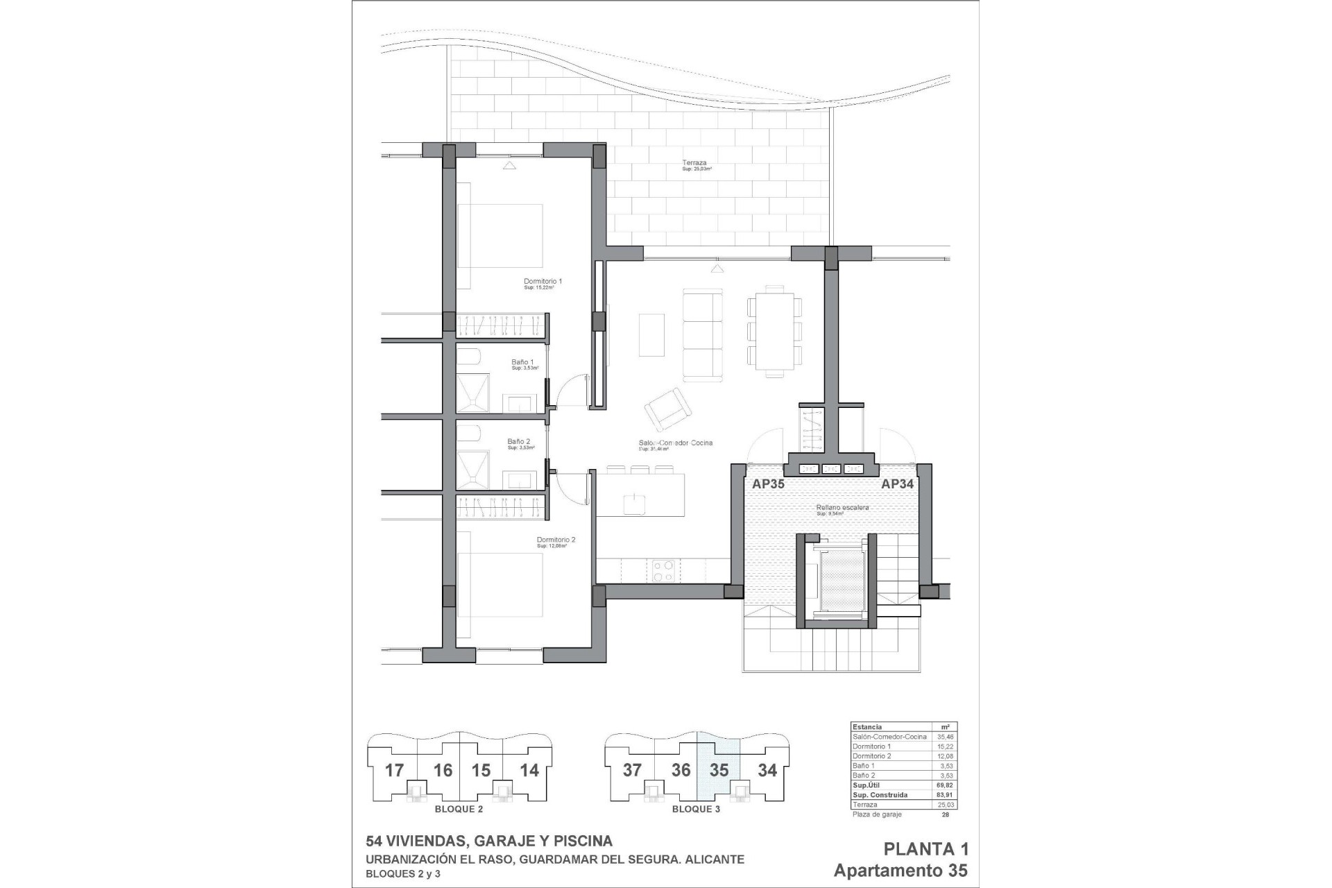 Neue Gebäude - Wohnung - Guardamar del Segura - EL RASO