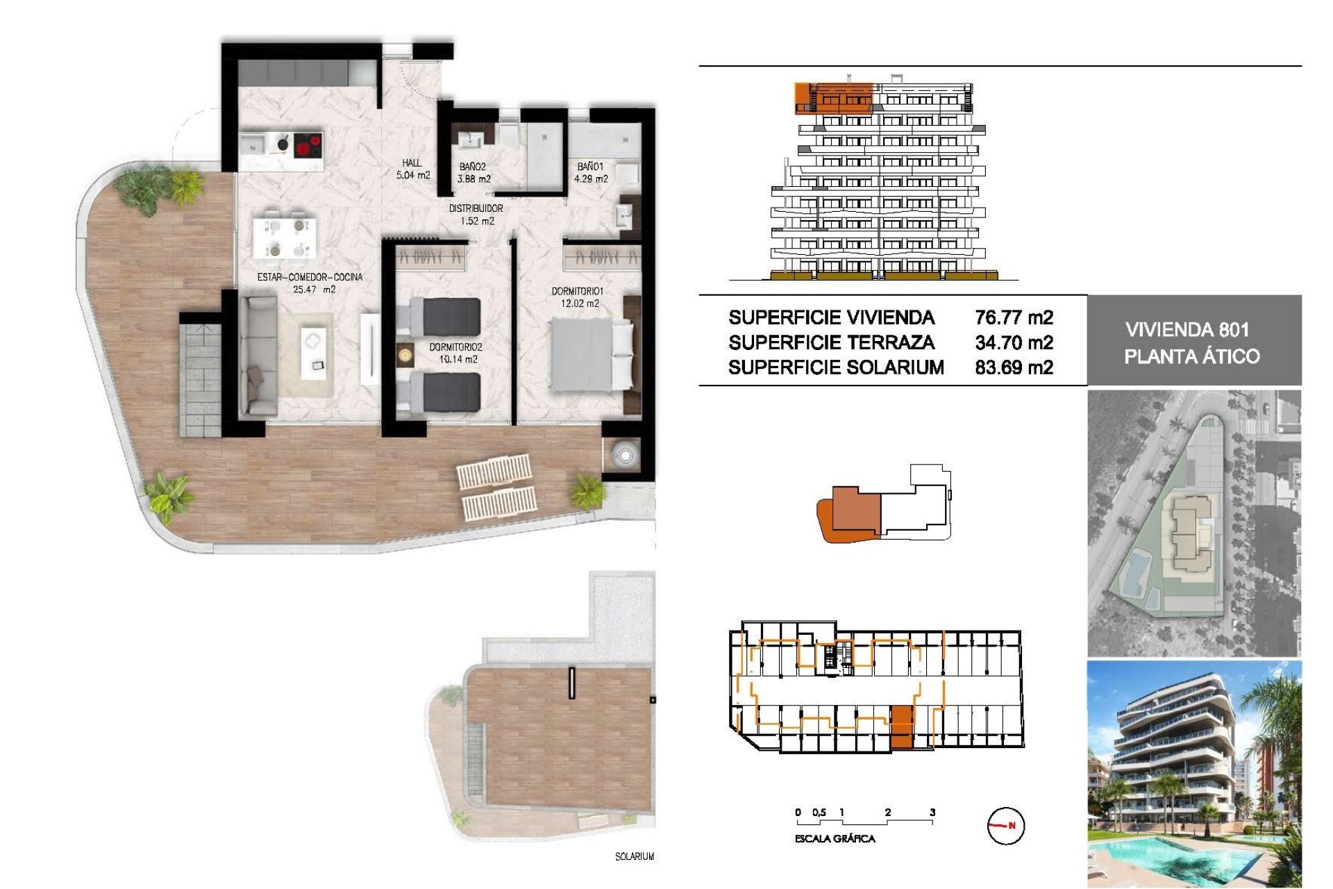 Neue Gebäude - Wohnung - Guardamar del Segura - Puerto