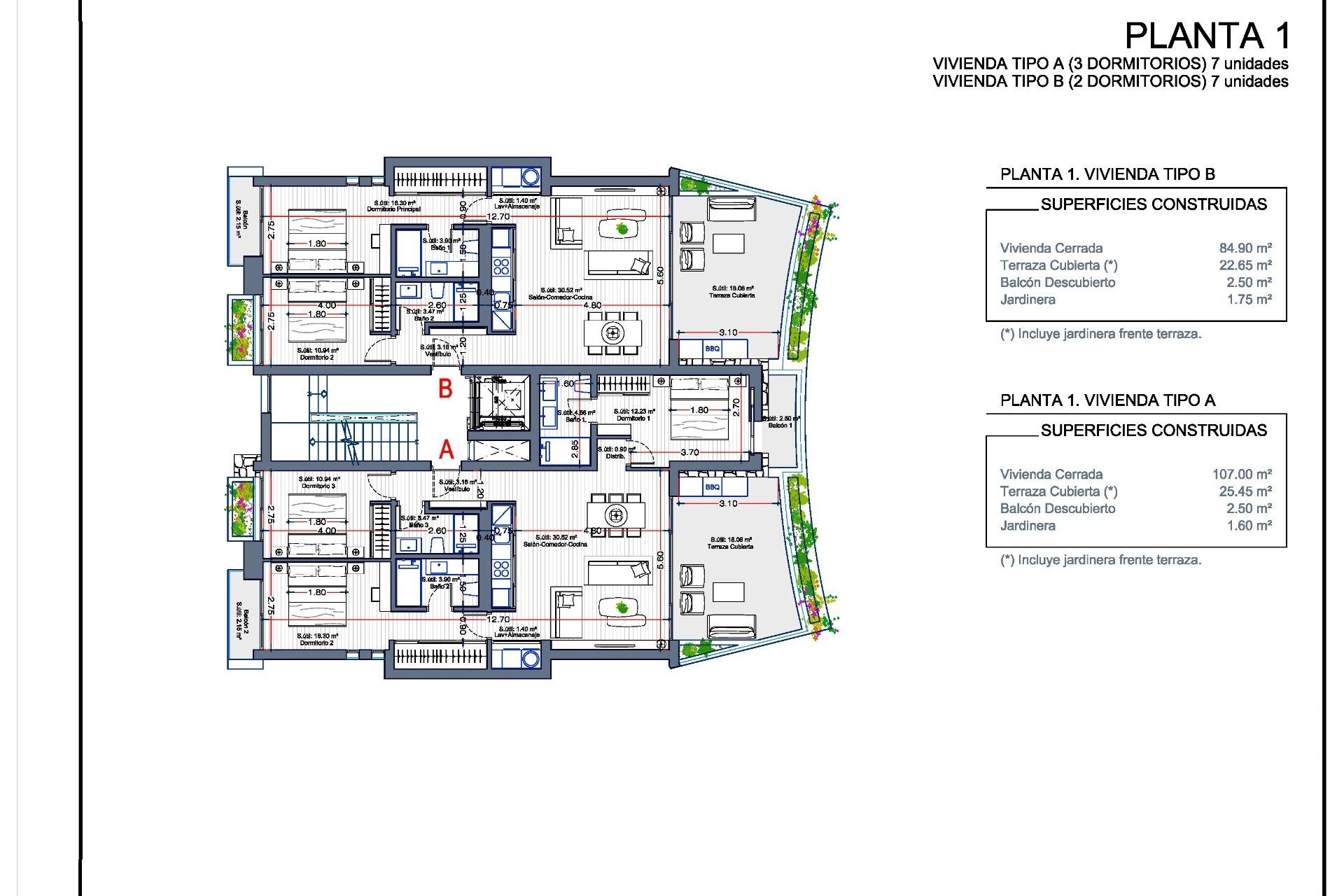 Neue Gebäude - Wohnung - La Manga Club - Las Orquídeas