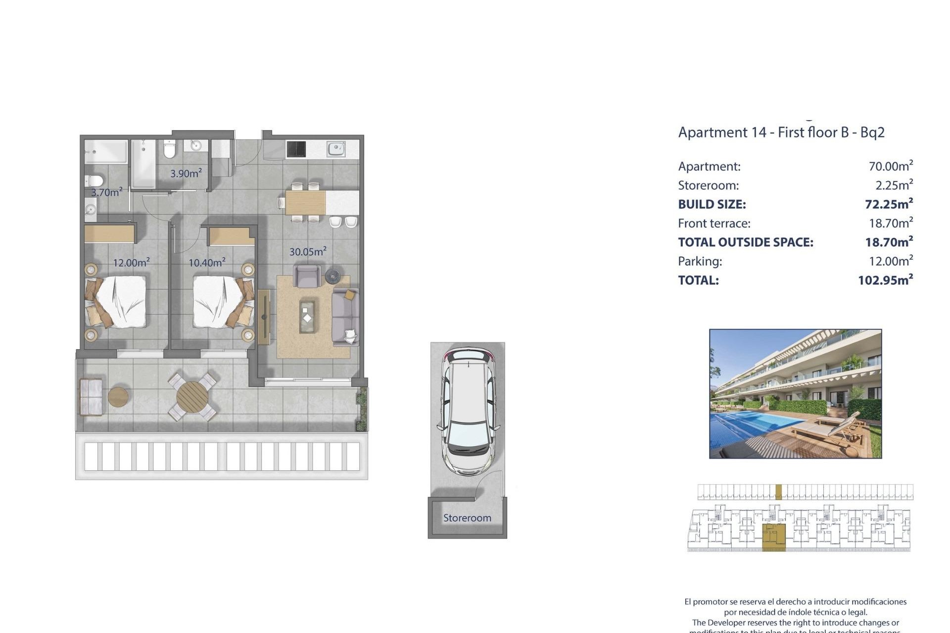 Neue Gebäude - Wohnung - Los Alcázares - Los Narejos