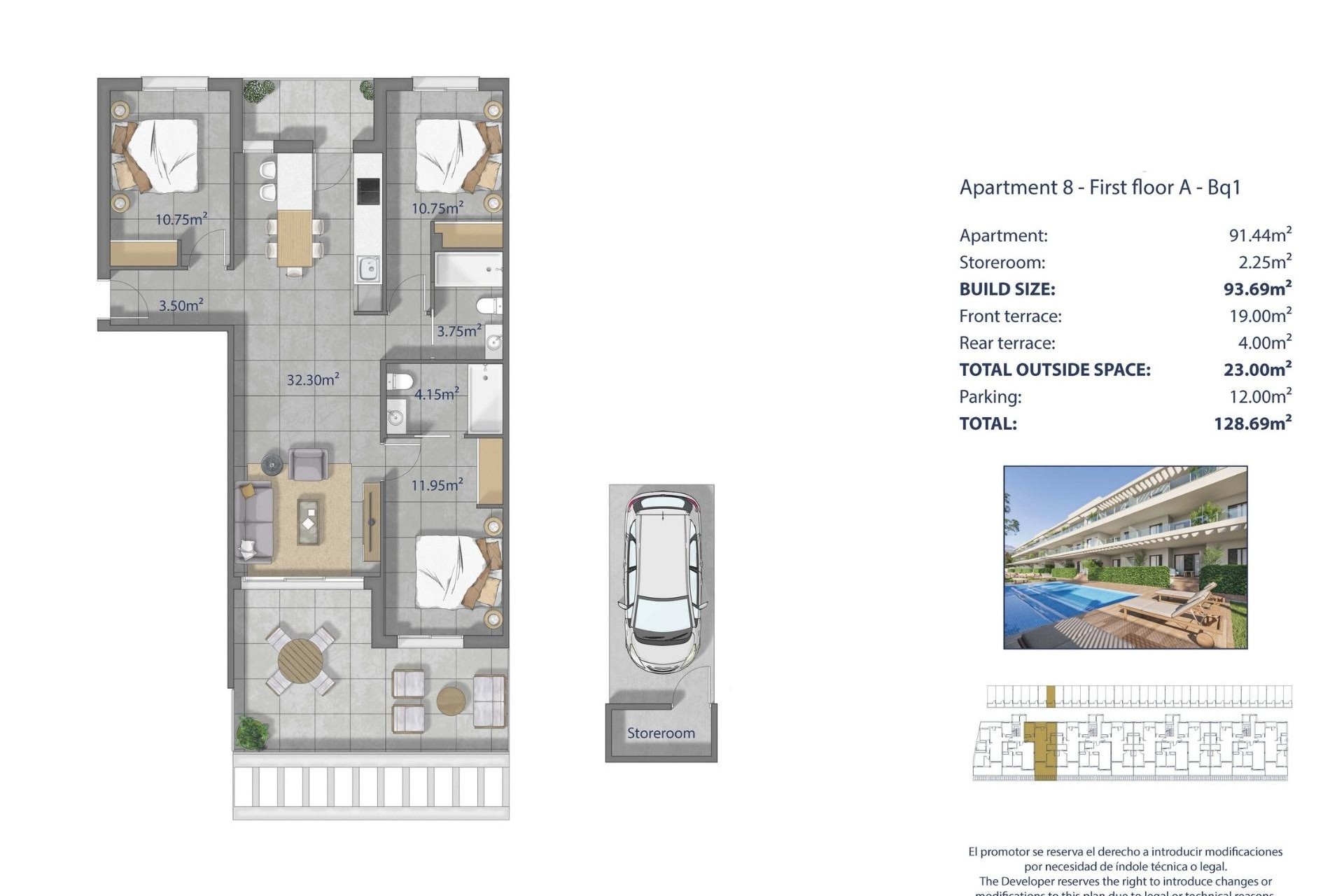 Neue Gebäude - Wohnung - Los Alcázares - Los Narejos