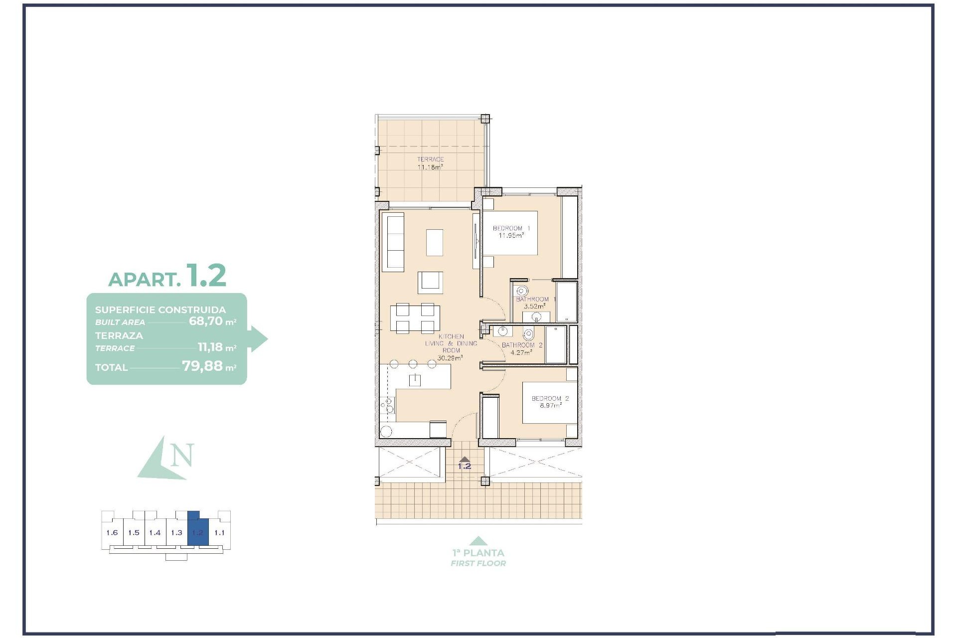 Neue Gebäude - Wohnung - Los Alcázares - Serena Golf