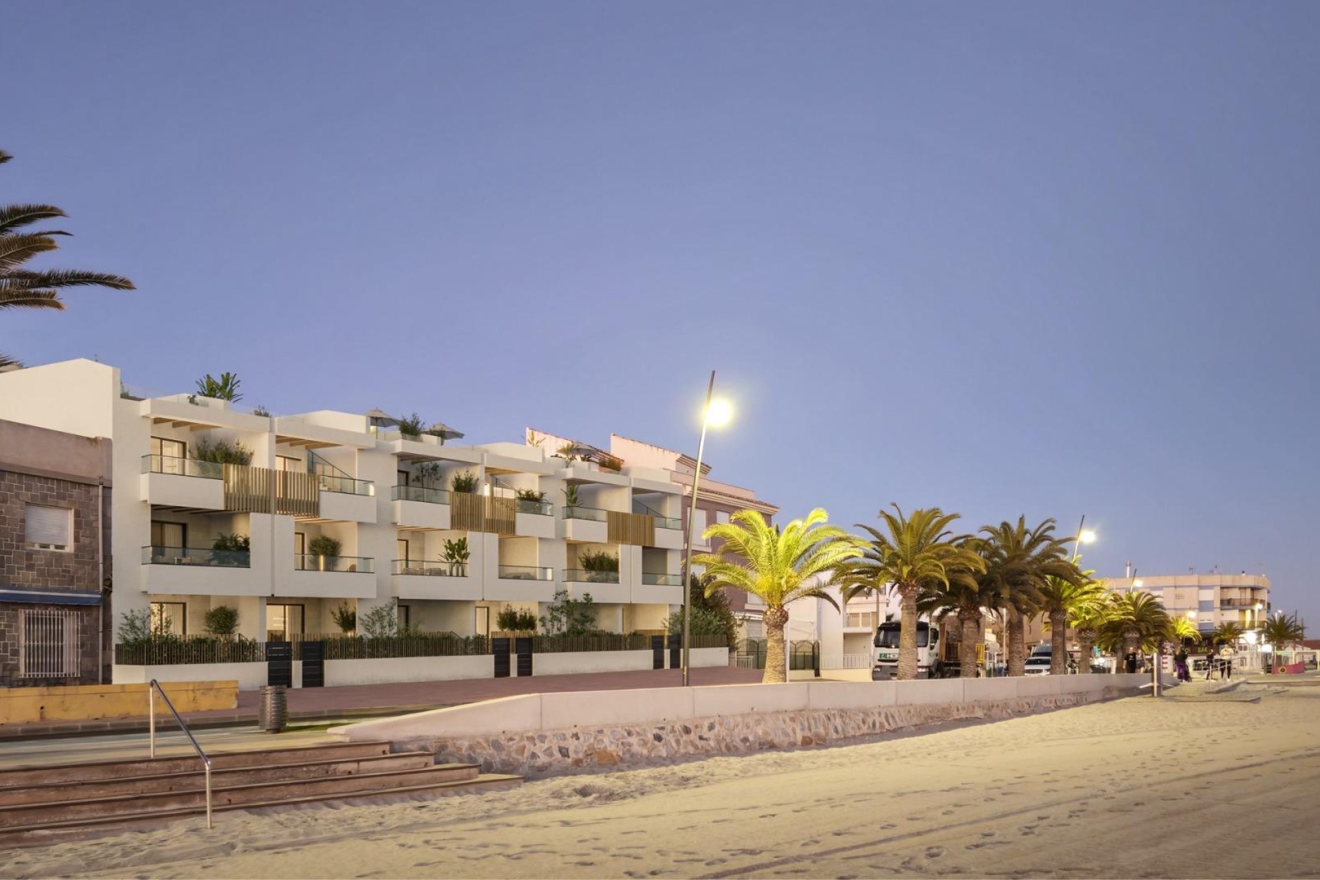 Neue Gebäude - Wohnung - San Pedro del Pinatar - Playa Villananitos