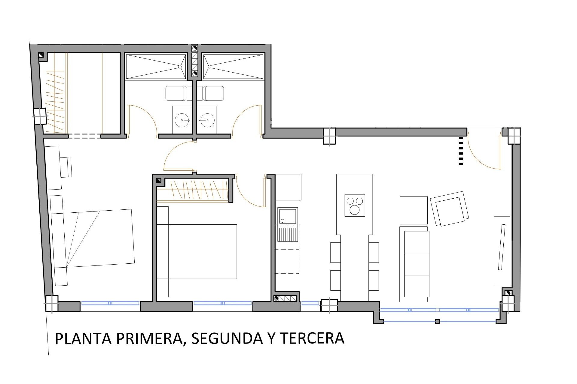 Neue Gebäude - Wohnung - San Pedro del Pinatar - Villananitos