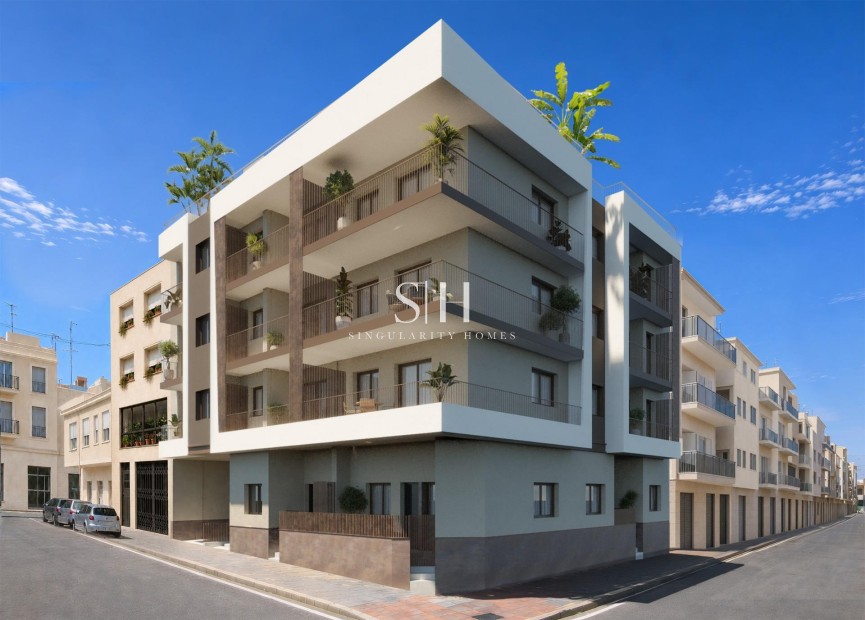 Neue Gebäude - Wohnung - Santa Pola - Centro