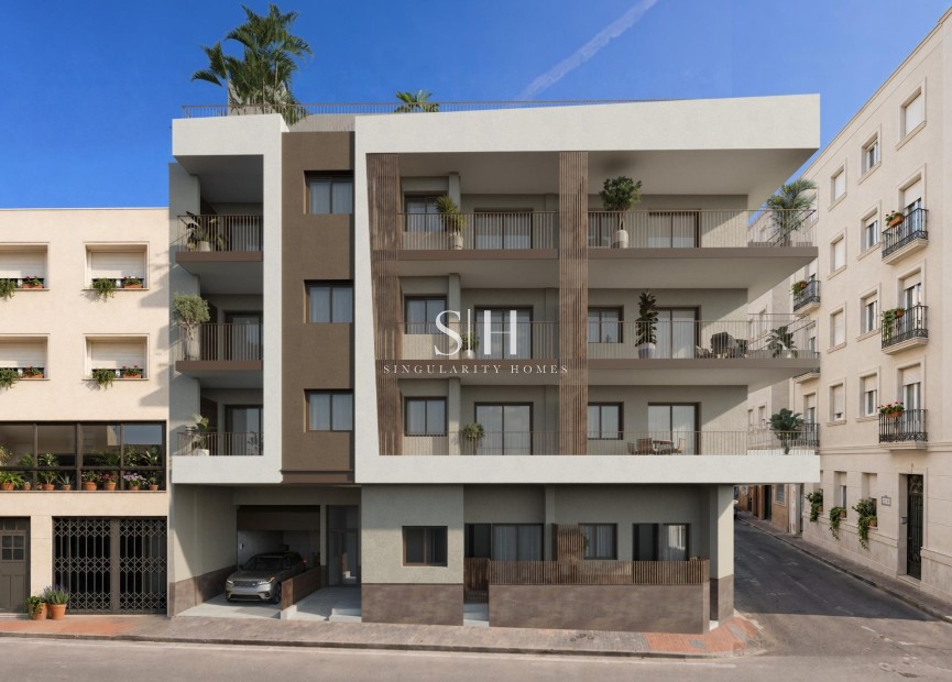 Neue Gebäude - Wohnung - Santa Pola - Centro