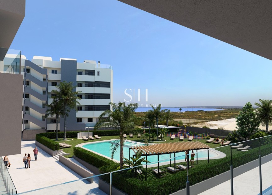 Neue Gebäude - Wohnung - Santa Pola - Playa Tamarit