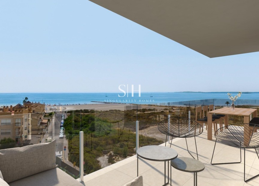 Neue Gebäude - Wohnung - Santa Pola - Playa Tamarit