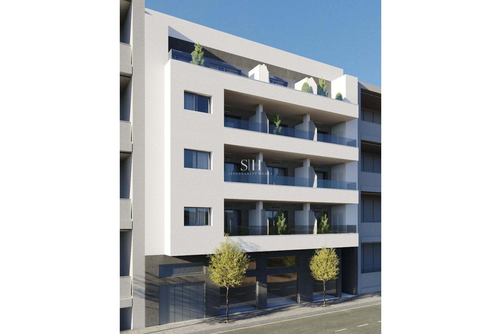 Neue Gebäude - Wohnung - Torrevieja - Centro