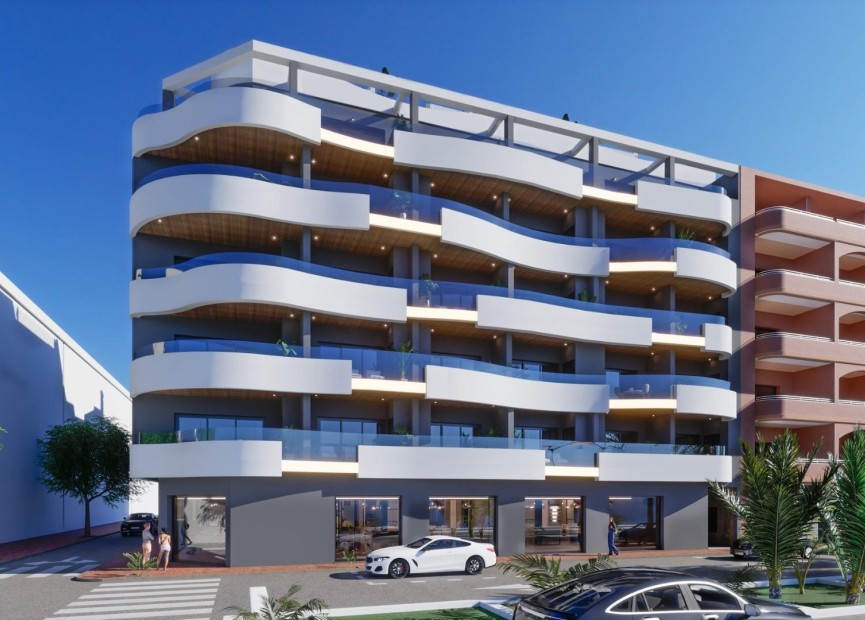 Neue Gebäude - Wohnung - Torrevieja - Habaneras