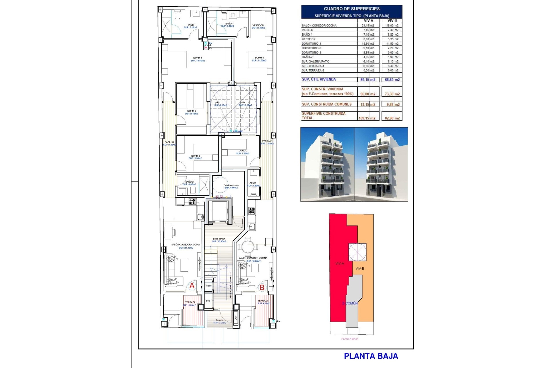 Neue Gebäude - Wohnung - Torrevieja - Playa de El Cura