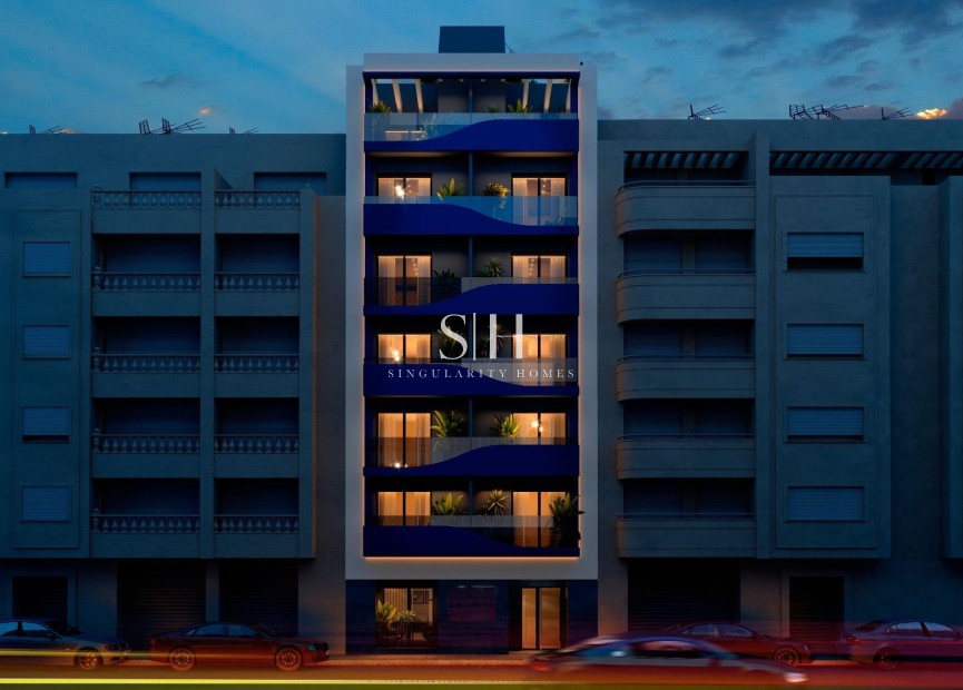 Neue Gebäude - Wohnung - Torrevieja - Playa del Acequión