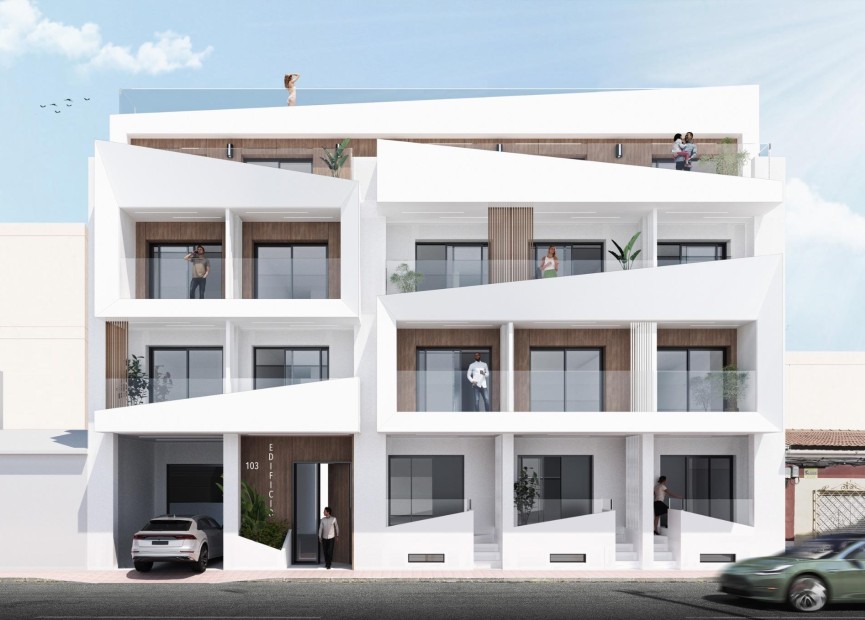 Neue Gebäude - Wohnung - Torrevieja - Playa del Cura