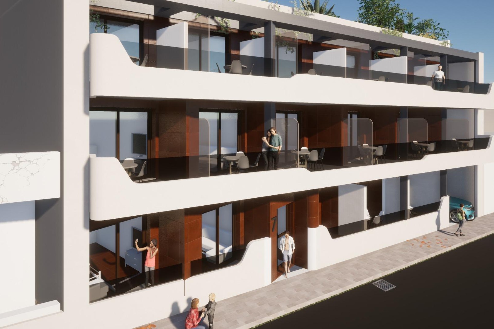 Neue Gebäude - Wohnung - Torrevieja - Playa del Cura