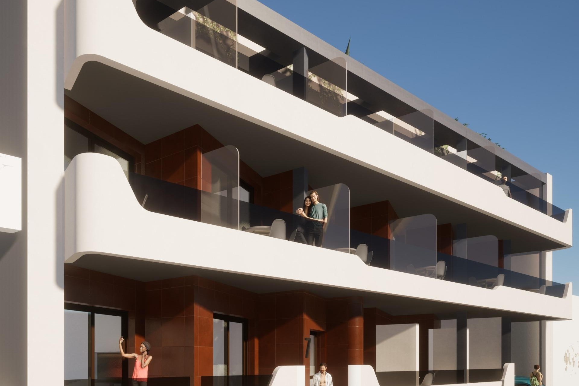 Neue Gebäude - Wohnung - Torrevieja - Playa del Cura