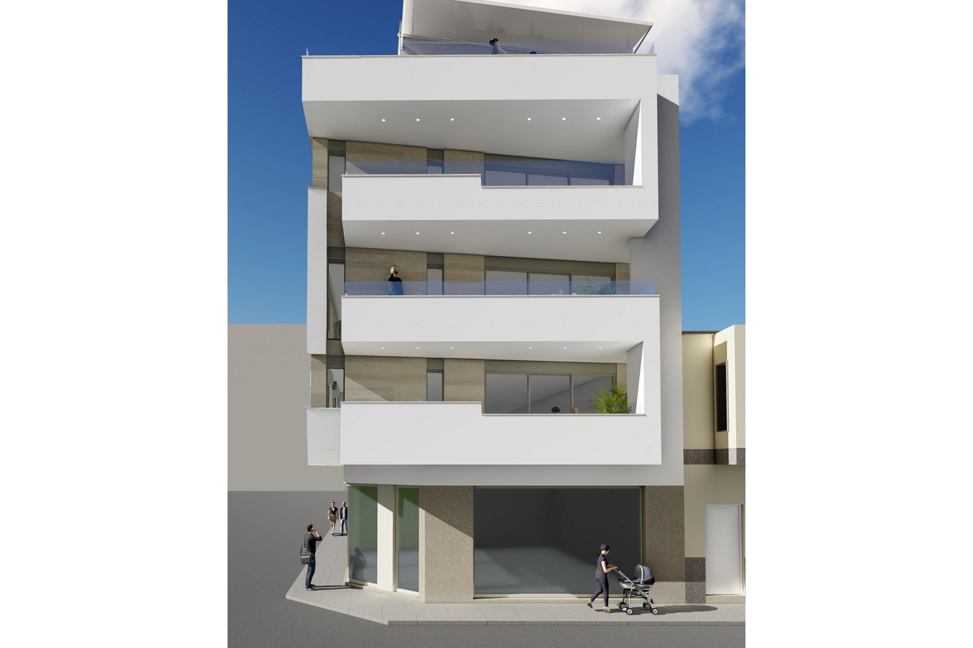 Neue Gebäude - Wohnung - Torrevieja - Playa del Cura