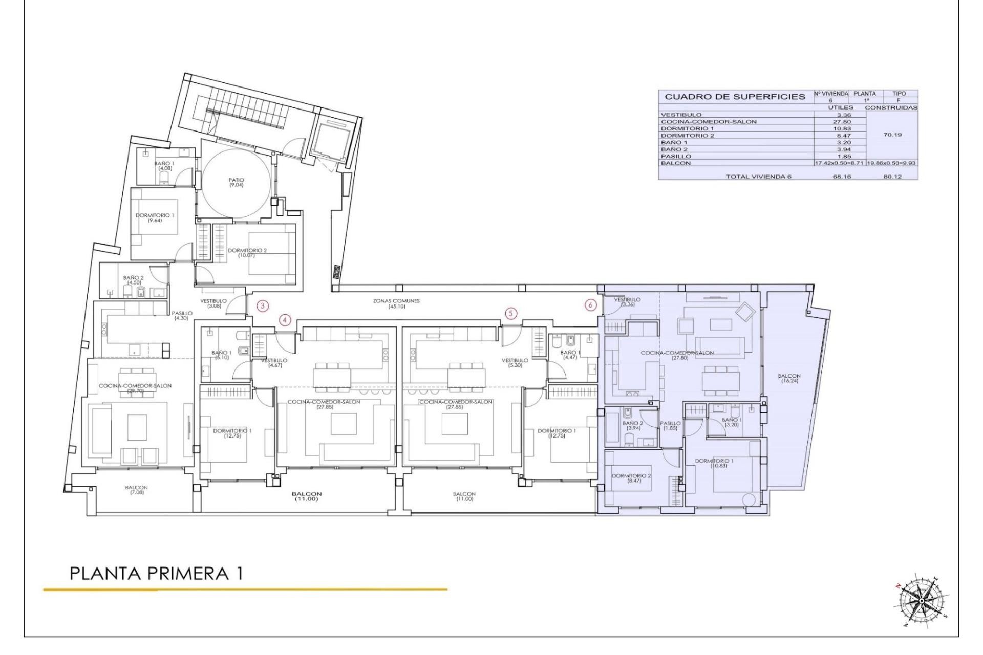 Neue Gebäude - Wohnung - Torrevieja - Playa del Cura