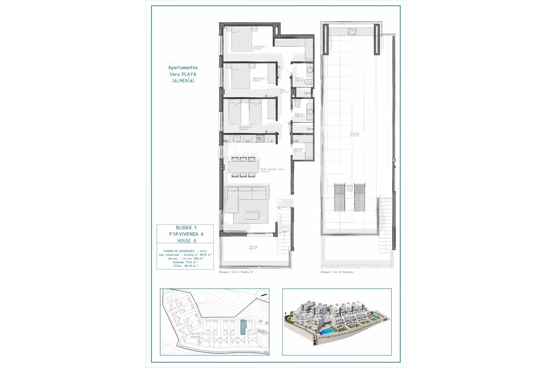 Neue Gebäude - Wohnung - Vera - Pueblo Salinas