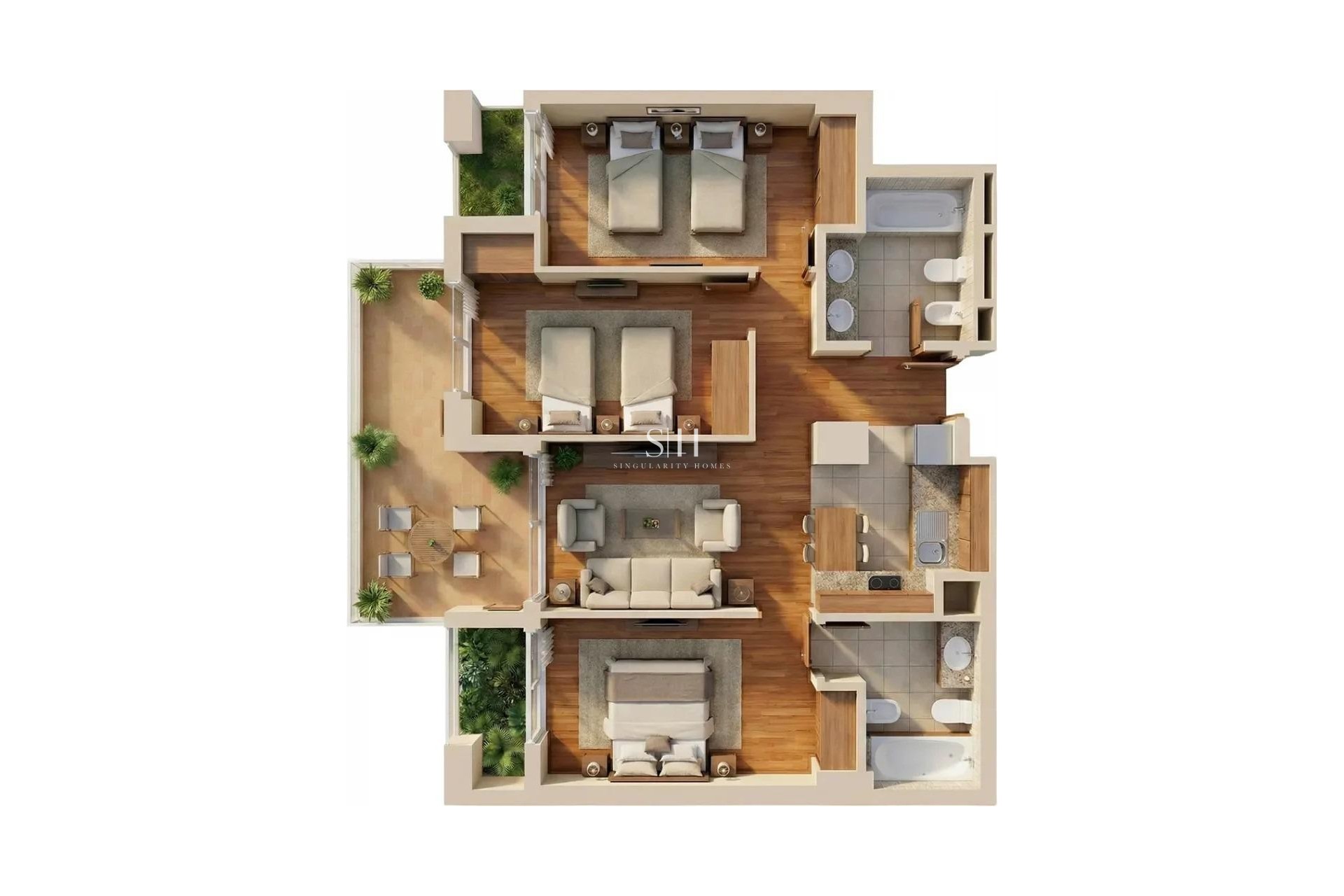 Neue Gebäude - Wohnung - Vera - Puerto del Rey