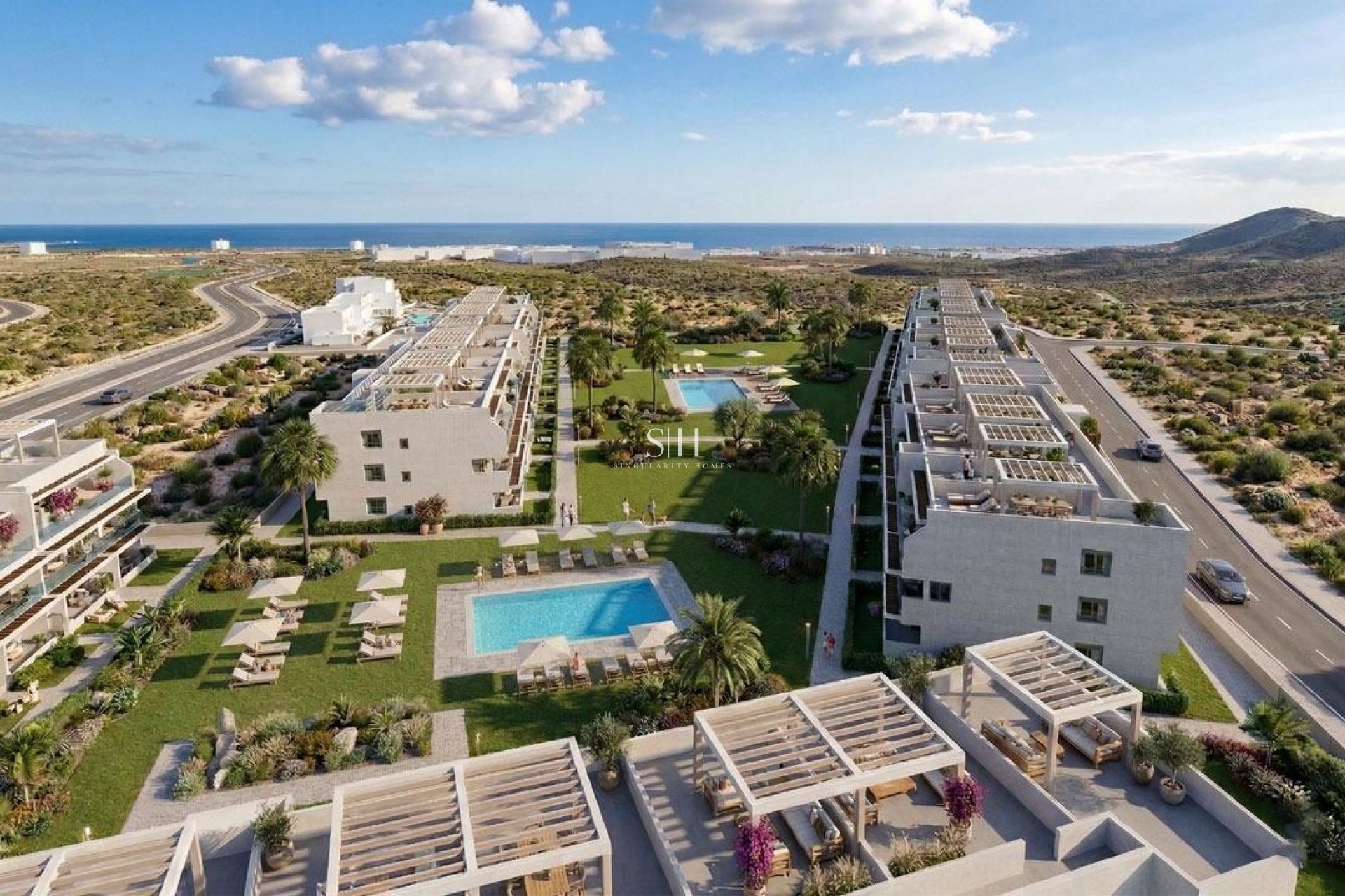 Neue Gebäude - Wohnung - Vera - Vera Playa
