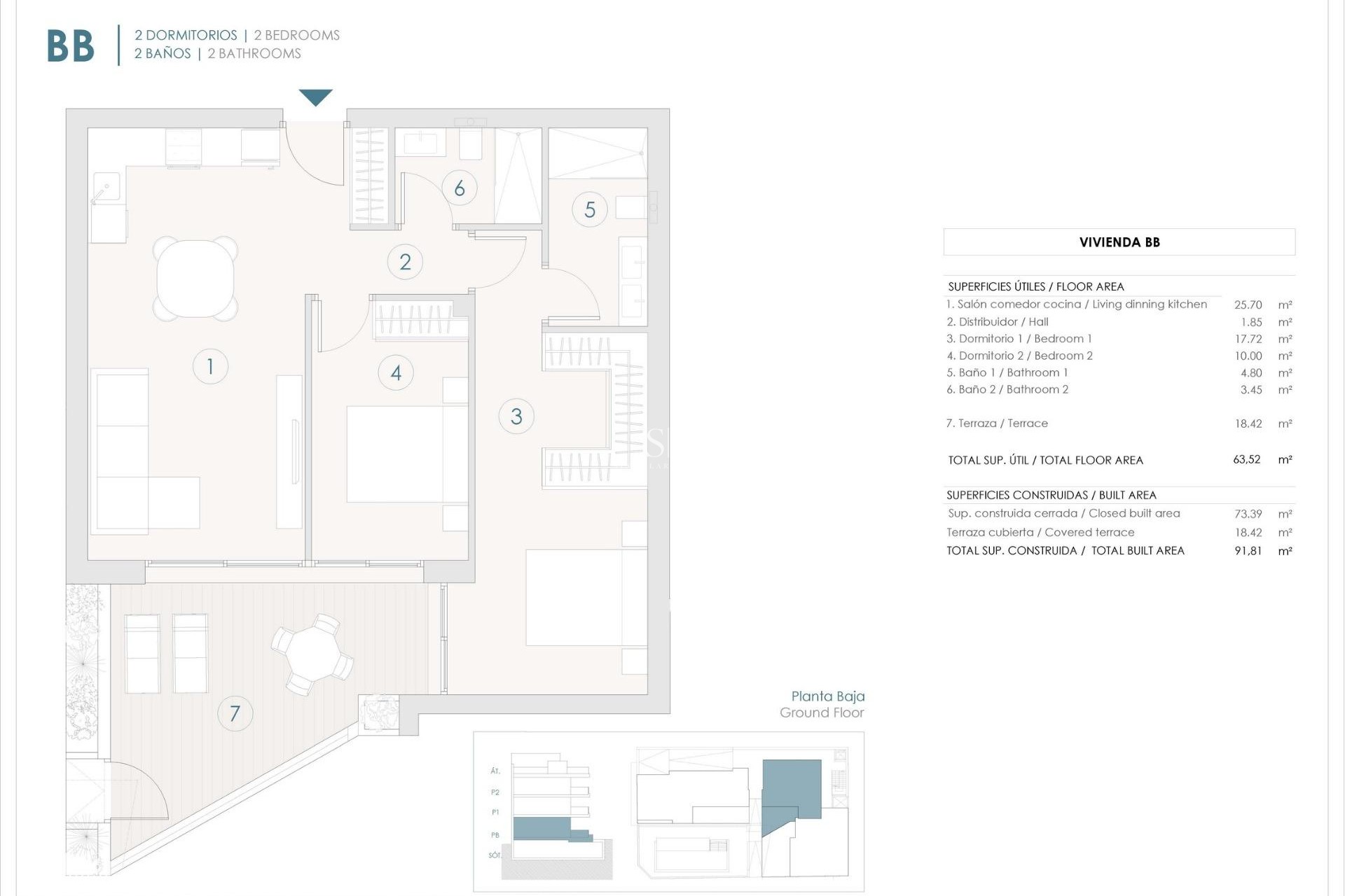 New Build - Apartment / flat - Benijofar - Pueblo