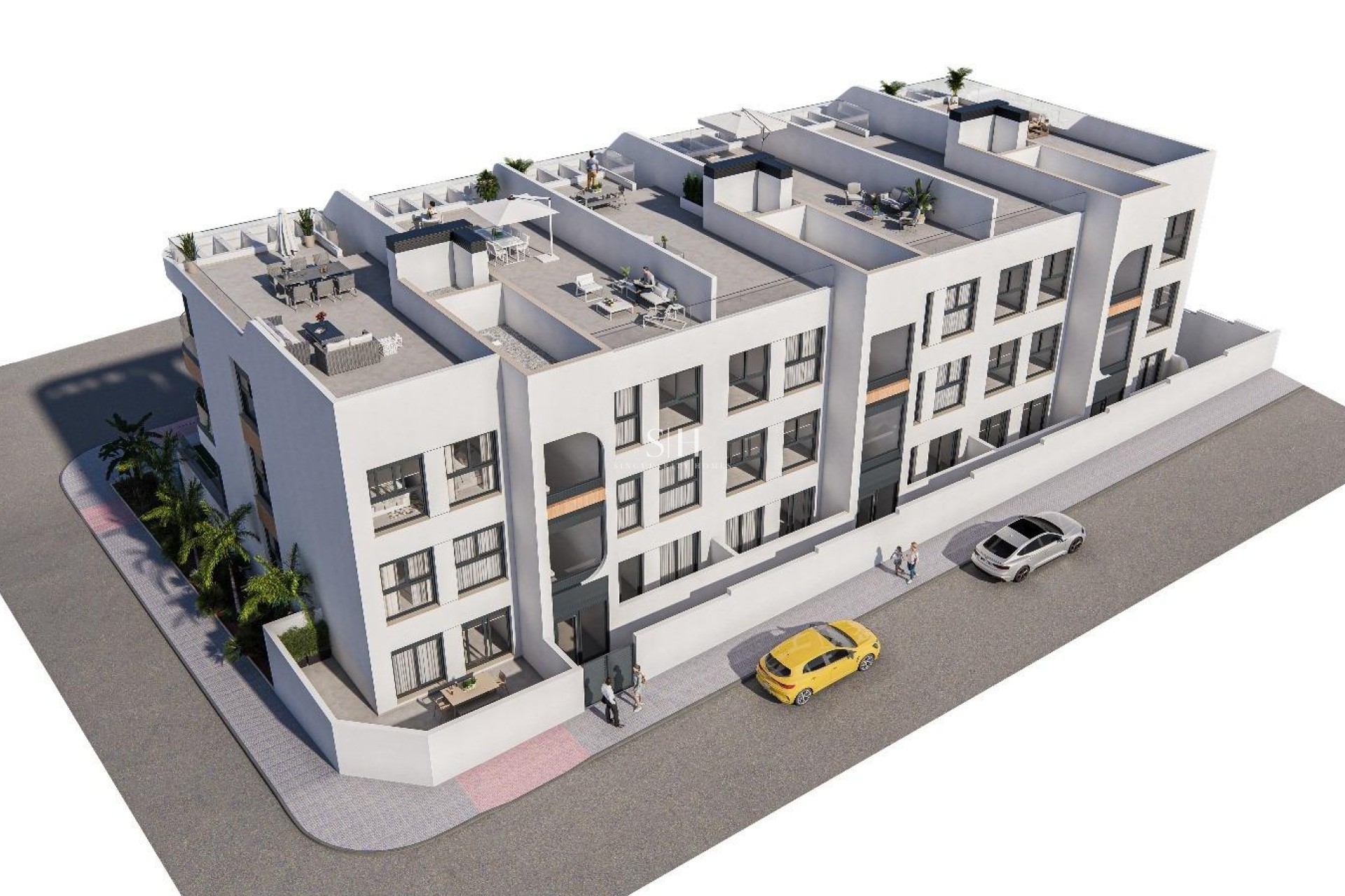 New Build - Apartment / flat - Benijofar - Pueblo