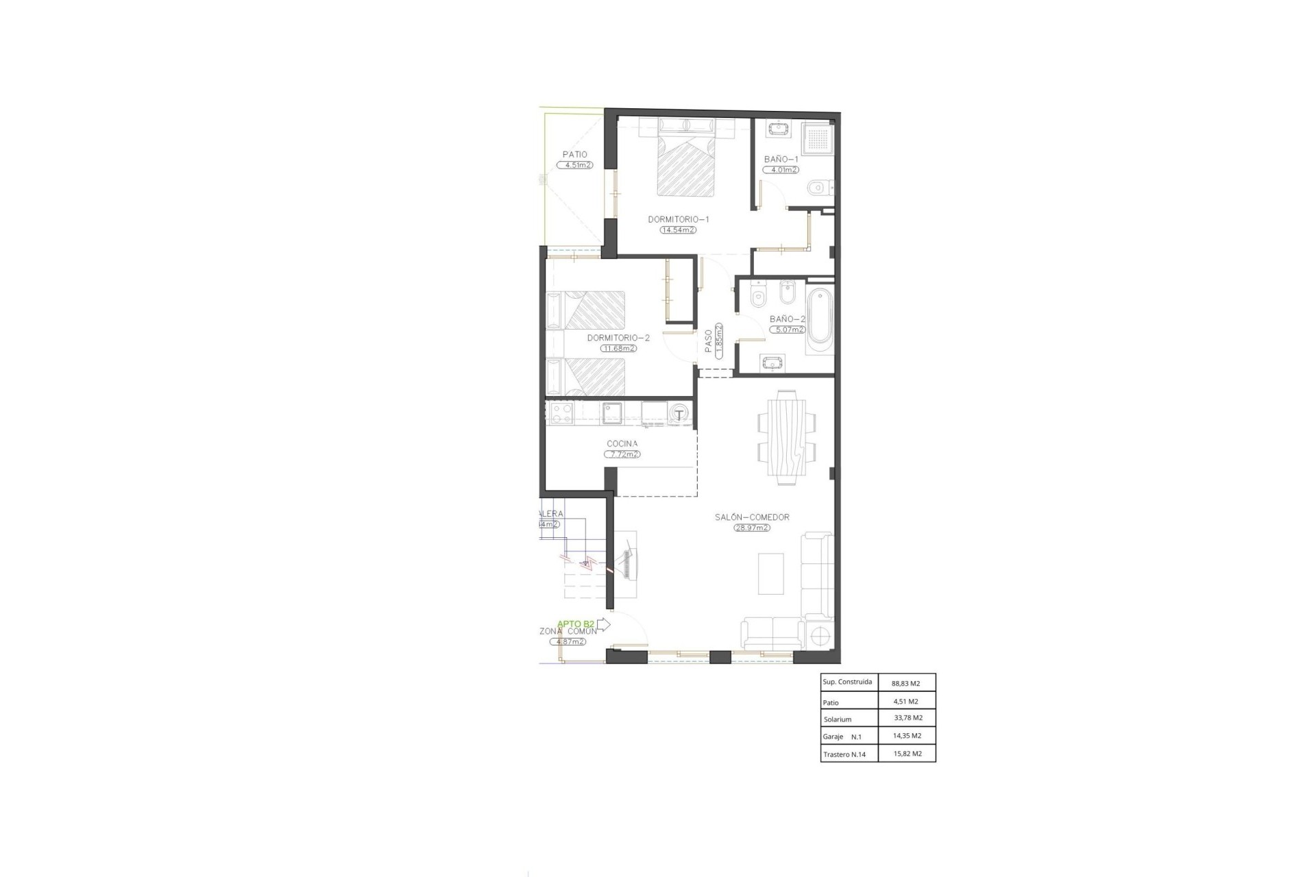 New Build - Apartment / flat - Cuevas Del Almanzora - Herrerias