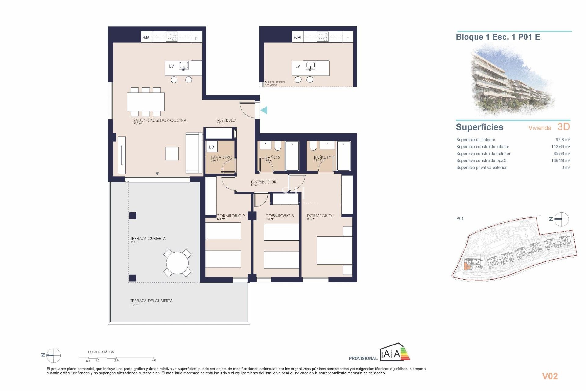 New Build - Apartment / flat - Denia - Playa de La Almadraba