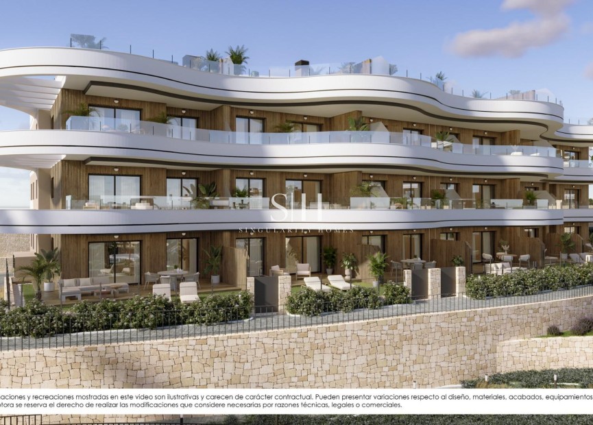 New Build - Apartment / flat - Finestrat - Campana Garden