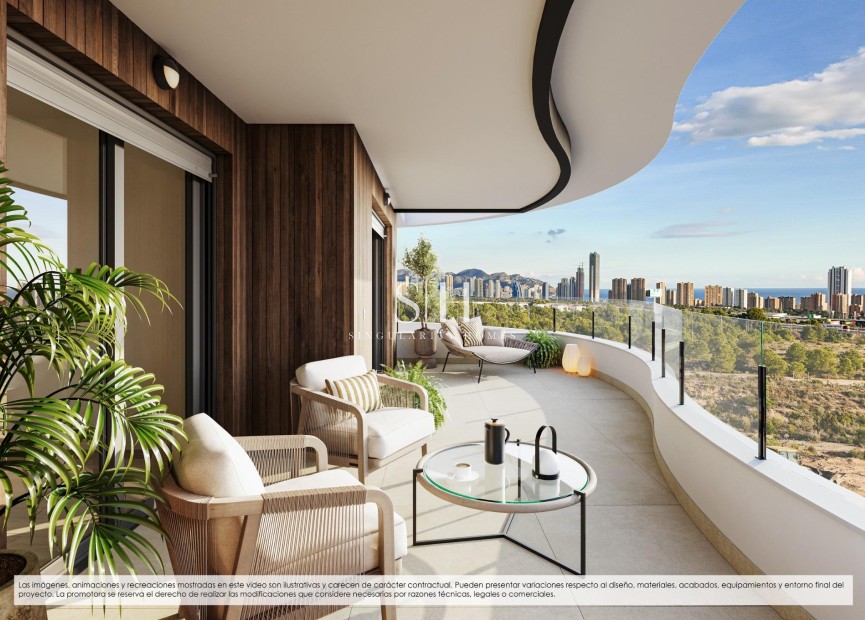 New Build - Apartment / flat - Finestrat - Campana Garden