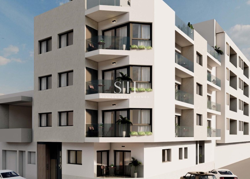 New Build - Apartment / flat - Guardamar del Segura - Pueblo